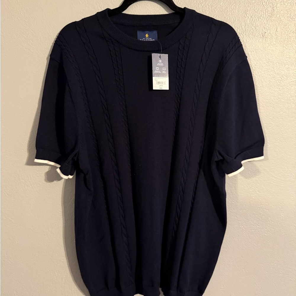 Stafford Navy Blue Sweater